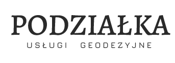 Podziałka Usługi geodezyjne Magdalena Szymańska logo